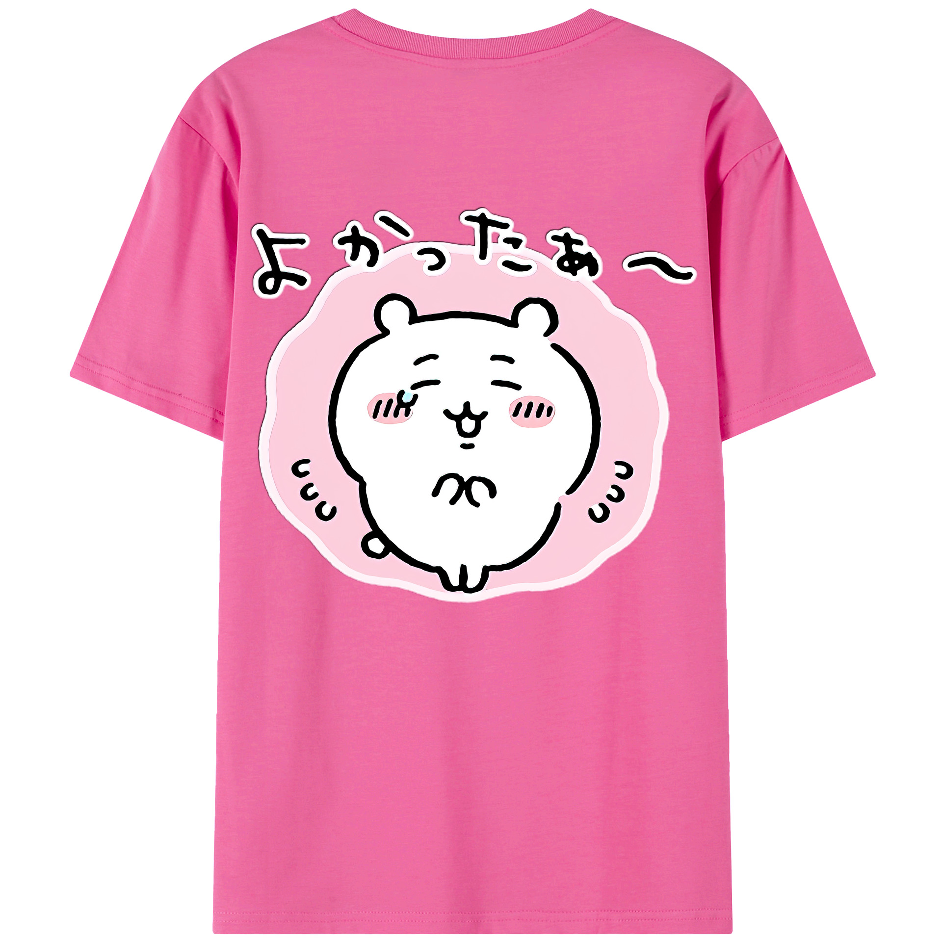 （画像用） ちいかわ ちいかわ Chii-kawa chiikawa レディース半袖Tシャツ(バックプリント)